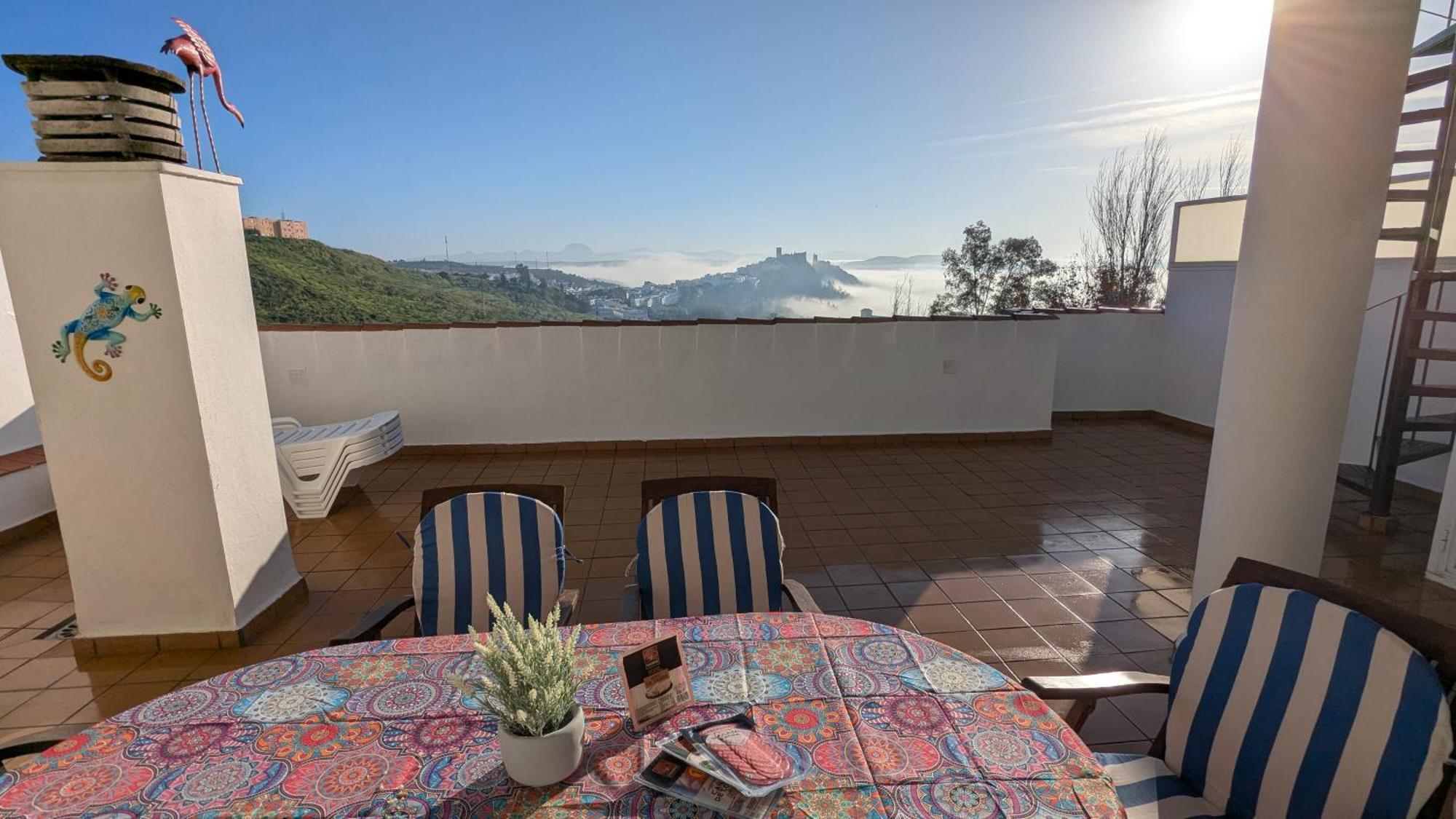 شقة Atico Arcos Terraza Relax أركوس ديلا فرونتيرا المظهر الخارجي الصورة